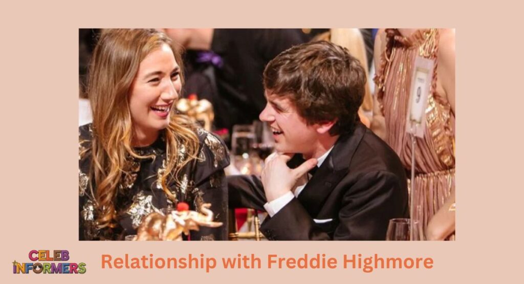 Relationship with Freddie Highmore